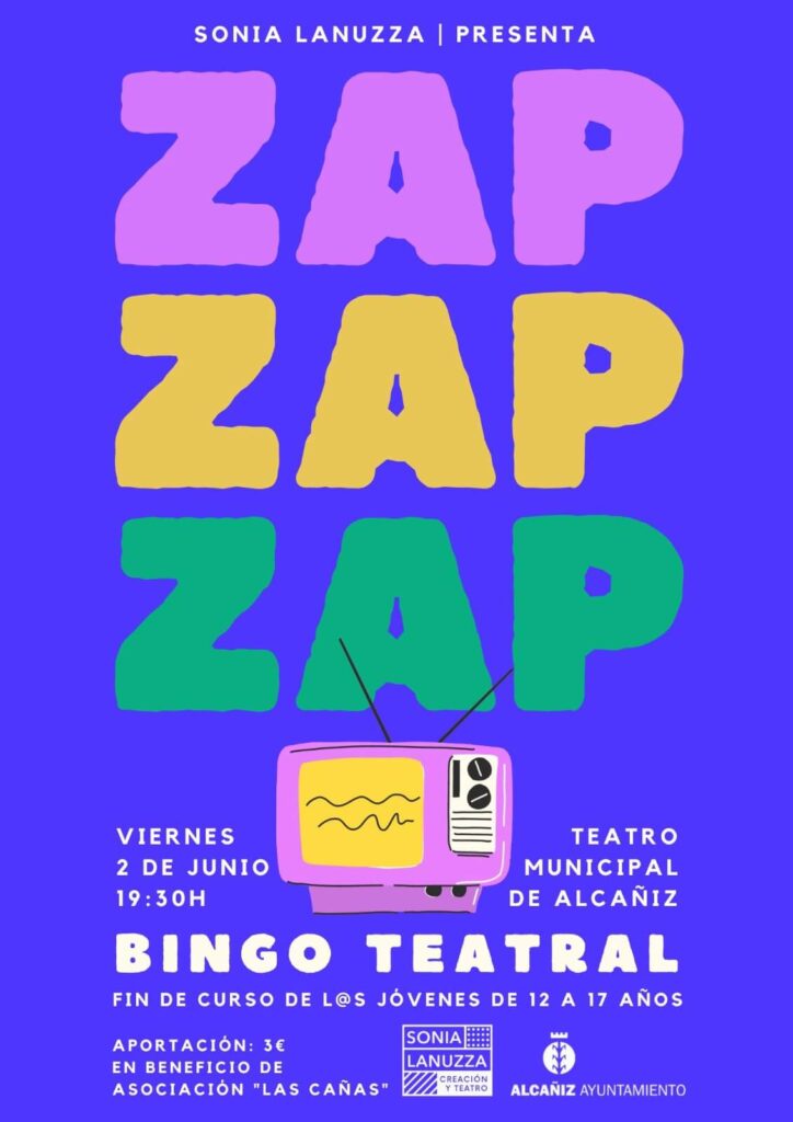 Bingo teatral Zap Zap Zap